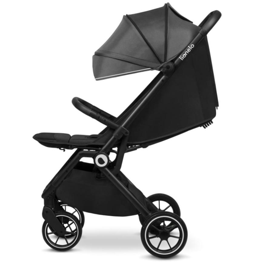 Lionelo - Cochecito CLOE negro/gris