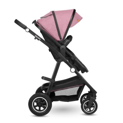 Lionelo - Cochecito combinable 2 en 1 AMBER Pink Rose