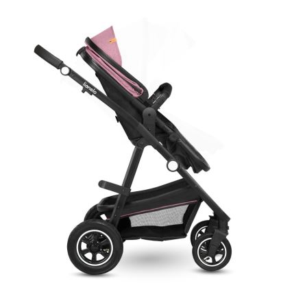 Lionelo - Cochecito combinable 2 en 1 AMBER Pink Rose