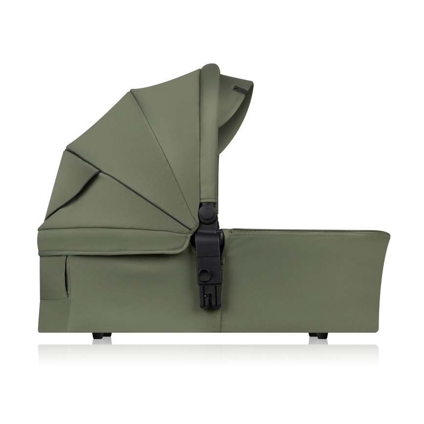 Lionelo - Cochecito combinable 2 en 1 AMBER PLUS Verde Bosque