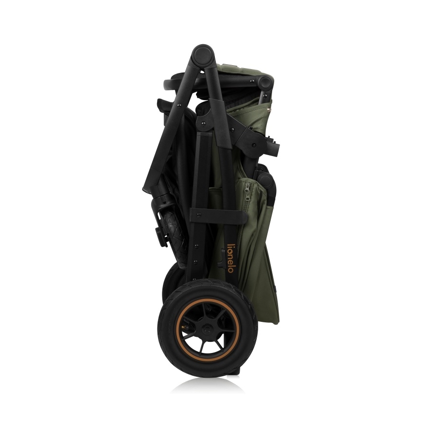 Lionelo - Cochecito combinable 2 en 1 AMBER PLUS Verde Bosque