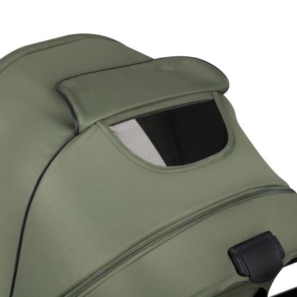 Lionelo - Cochecito combinable 2 en 1 AMBER PLUS Verde Bosque