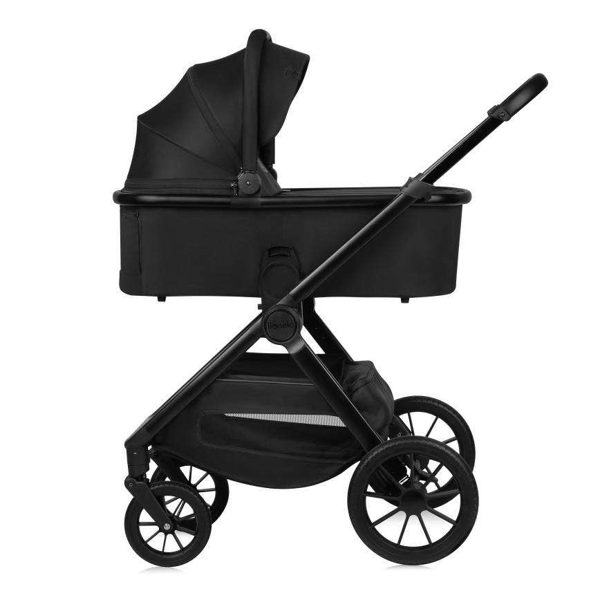 Lionelo - Cochecito combinable 2 en 1 LAYLA Negro Ónix