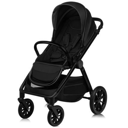 Lionelo - Cochecito combinable 2 en 1 LAYLA Negro Ónix