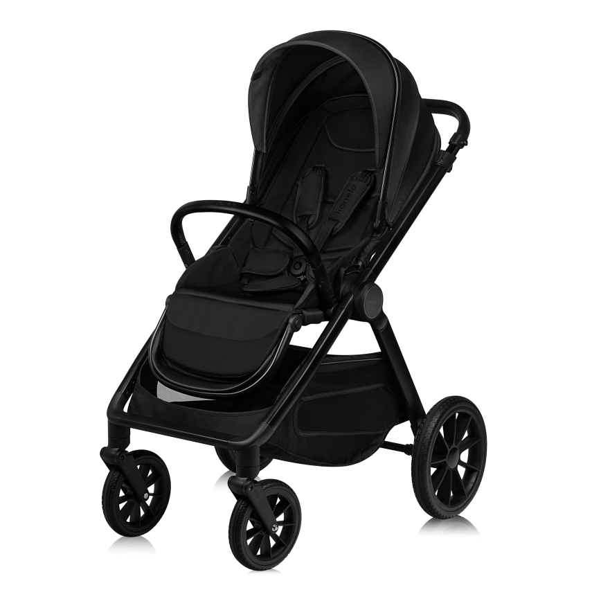 Lionelo - Cochecito combinable 2 en 1 LAYLA Negro Ónix