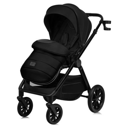 Lionelo - Cochecito combinable 2 en 1 LAYLA Negro Ónix