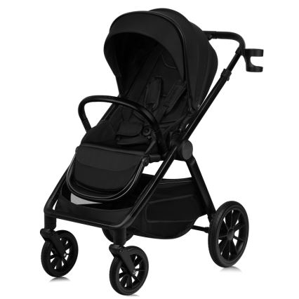 Lionelo - Cochecito combinable 2 en 1 LAYLA Negro Ónix
