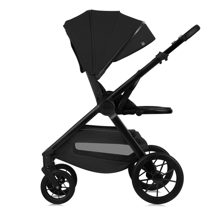 Lionelo - Cochecito combinable 2 en 1 LAYLA Negro Ónix
