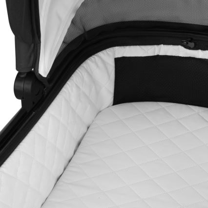 Lionelo - Cochecito combinable 2 en 1 LAYLA Negro Ónix