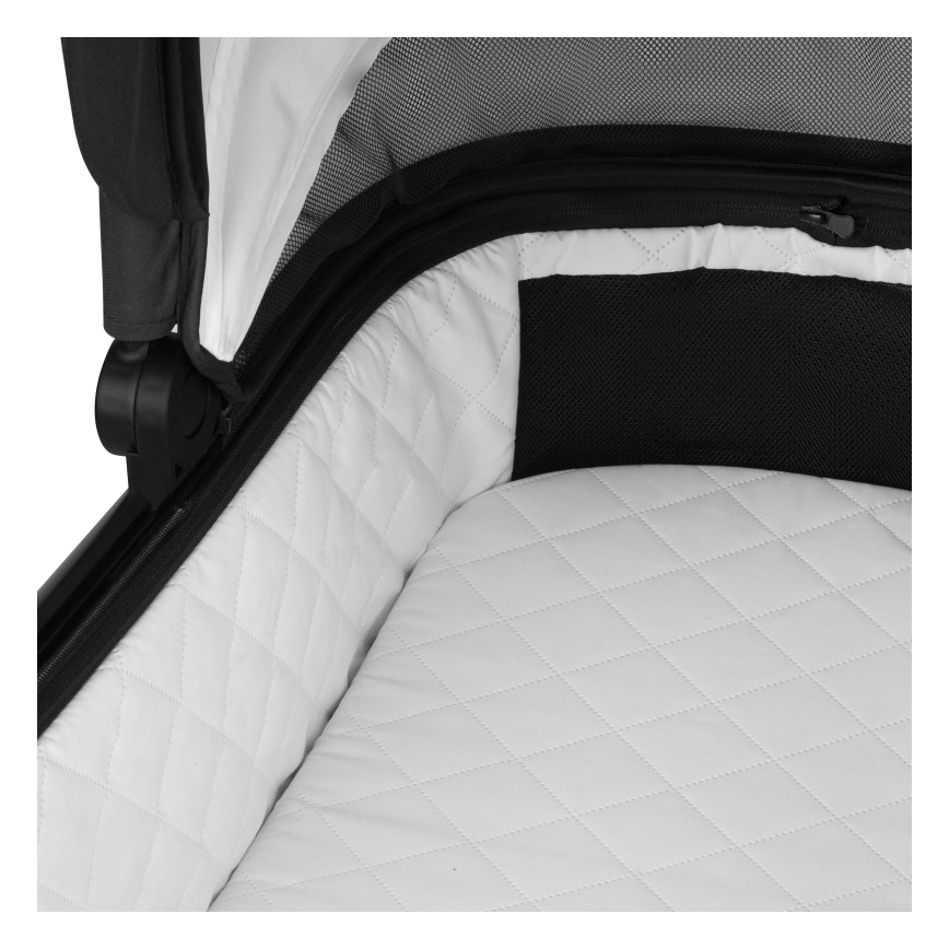 Lionelo - Cochecito combinable 2 en 1 LAYLA Negro Ónix