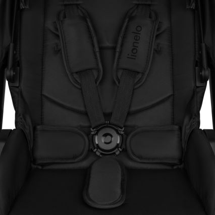 Lionelo - Cochecito combinable 2 en 1 LAYLA Negro Ónix