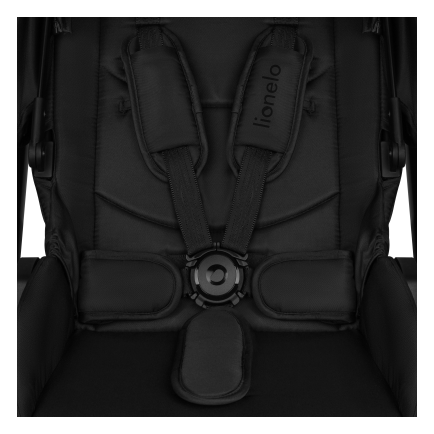 Lionelo - Cochecito combinable 2 en 1 LAYLA Negro Ónix