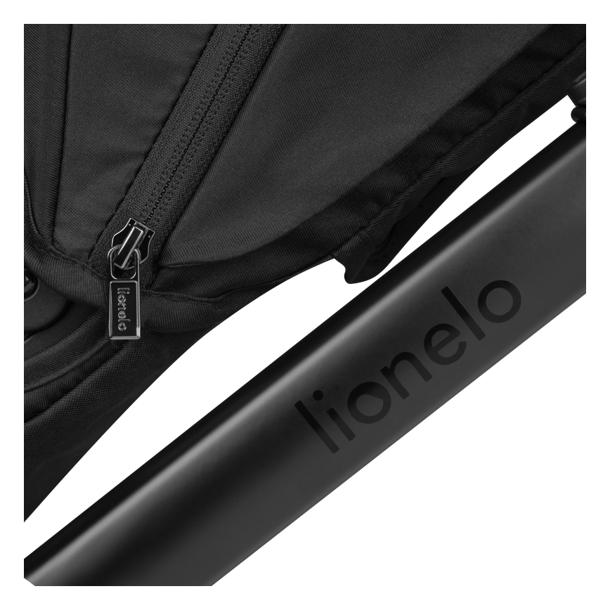 Lionelo - Cochecito combinable 2 en 1 LAYLA Negro Ónix