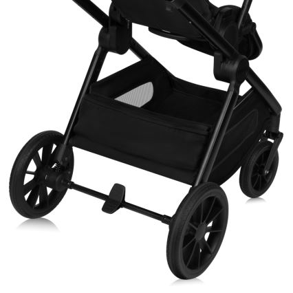 Lionelo - Cochecito combinable 2 en 1 LAYLA Negro Ónix