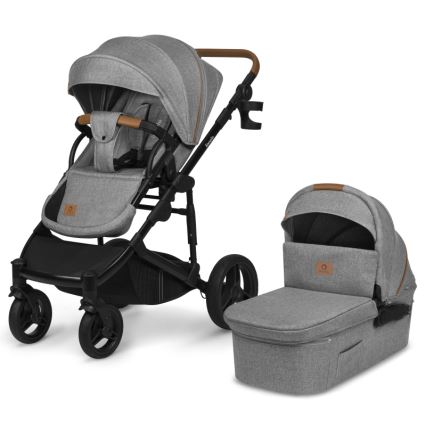 Lionelo - Cochecito combinable 2 en 1 MARI TOUR Grey Stone