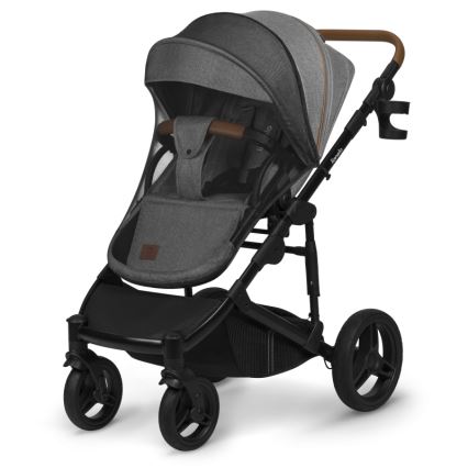 Lionelo - Cochecito combinable 2 en 1 MARI TOUR Grey Stone