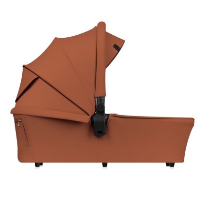 Lionelo - Cochecito combinable 2 en 1 MIKA PLUS Marrón Óxido