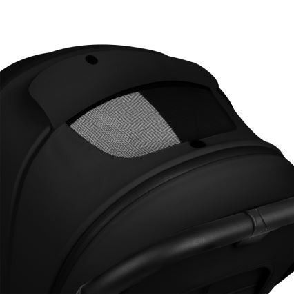 Lionelo - Cochecito combinable 2 en 1 MIKA PLUS Negro Ónix