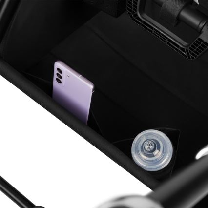 Lionelo - Cochecito combinable 2 en 1 MIKA PLUS Negro Ónix