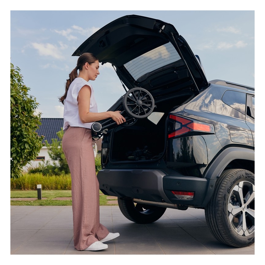 Lionelo - Cochecito combinable 3 en 1 MIKA PLUS Verde oliva