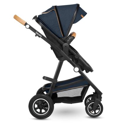 Lionelo - Cochecito combinado 2 en 1 AMBER Azul marino