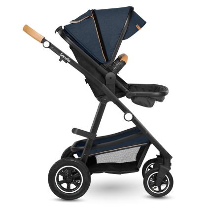 Lionelo - Cochecito combinado 2 en 1 AMBER Azul marino