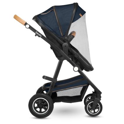 Lionelo - Cochecito combinado 2 en 1 AMBER Azul marino
