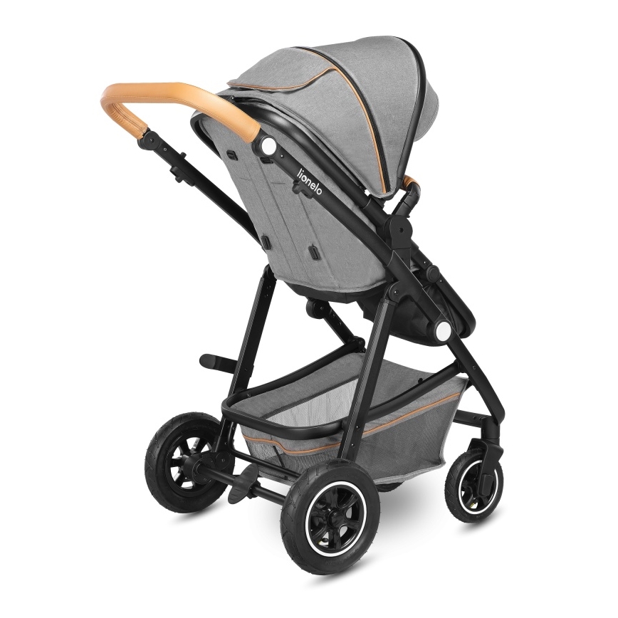 Lionelo - Cochecito combinado 2 en 1 AMBER Gris Piedra
