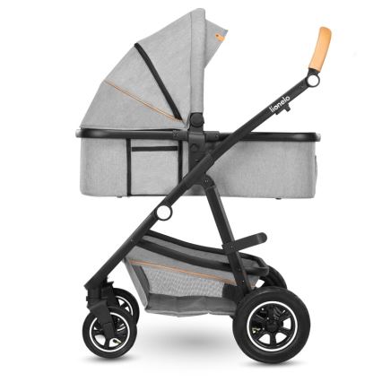 Lionelo - Cochecito combinado 2 en 1 AMBER Gris Piedra