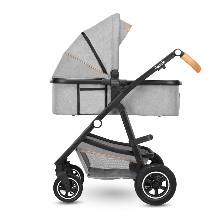 Lionelo - Cochecito combinado 2 en 1 AMBER Gris Piedra