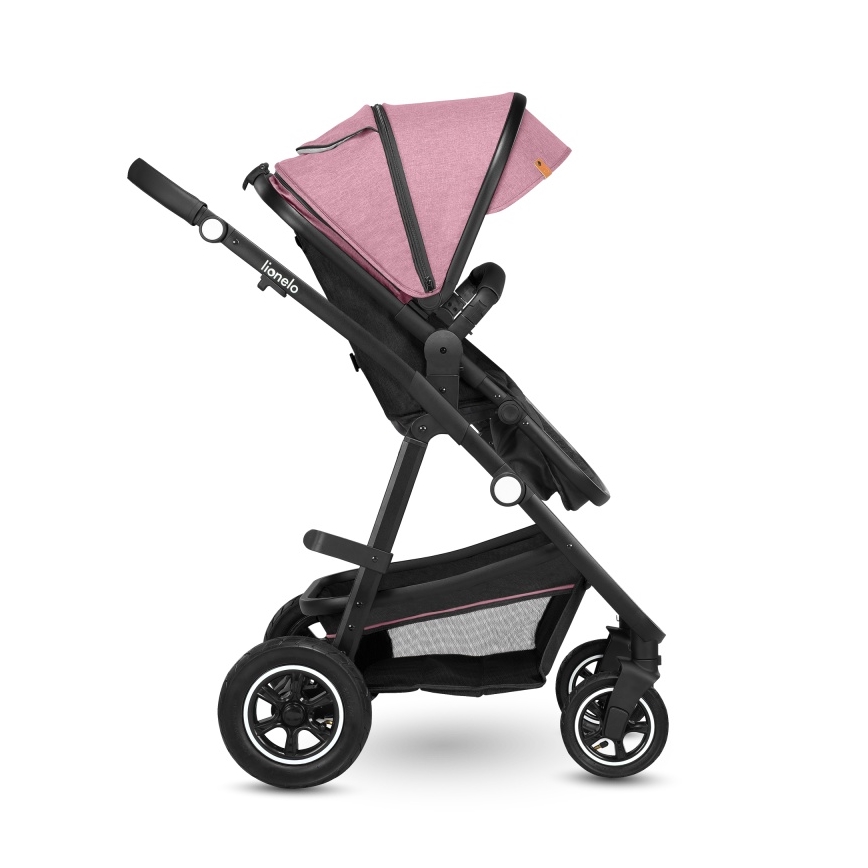 Lionelo - Cochecito combinado 2 en 1 AMBER Pink Rose