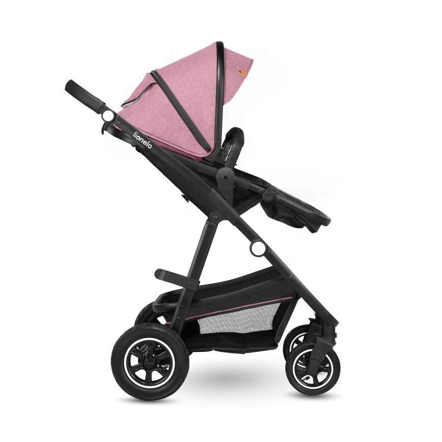Lionelo - Cochecito combinado 2 en 1 AMBER Pink Rose