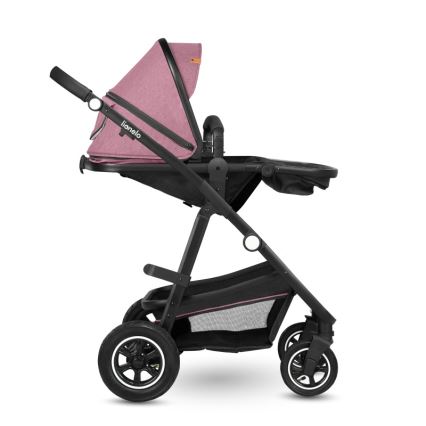 Lionelo - Cochecito combinado 2 en 1 AMBER Pink Rose