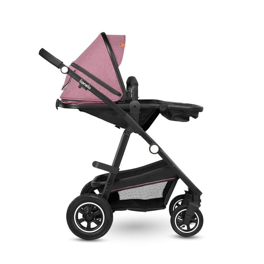 Lionelo - Cochecito combinado 2 en 1 AMBER Pink Rose