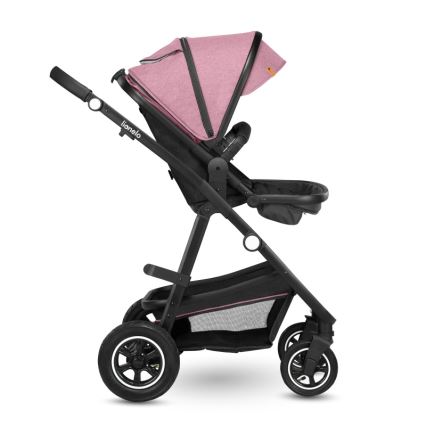 Lionelo - Cochecito combinado 2 en 1 AMBER Pink Rose