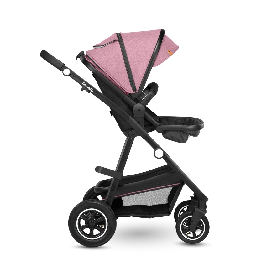 Lionelo - Cochecito combinado 2 en 1 AMBER Pink Rose