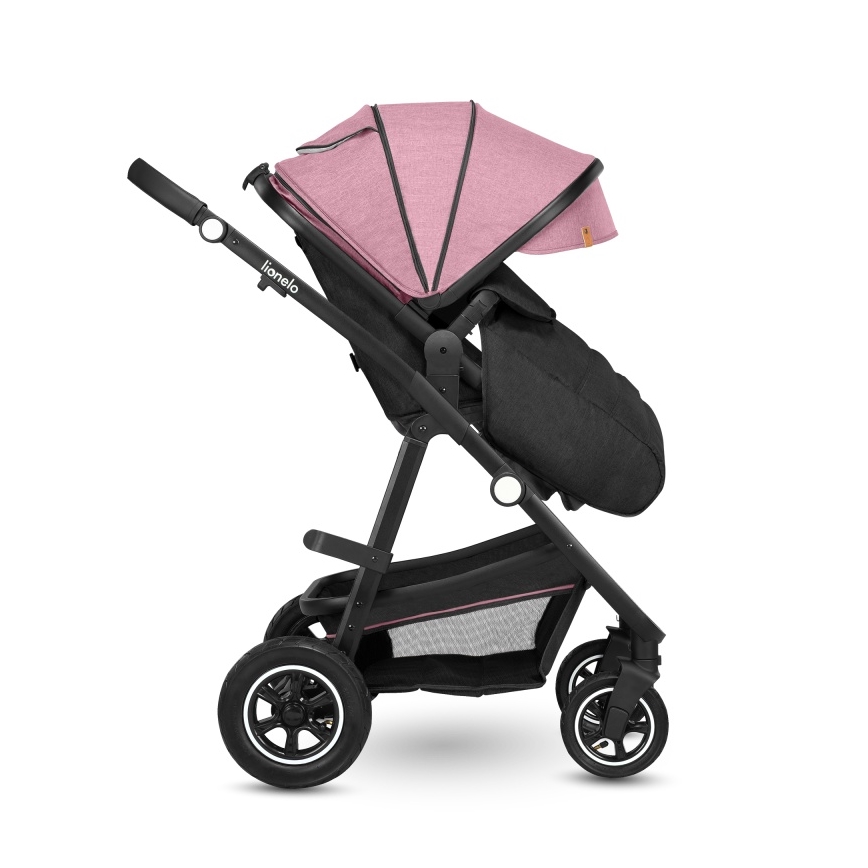 Lionelo - Cochecito combinado 2 en 1 AMBER Pink Rose