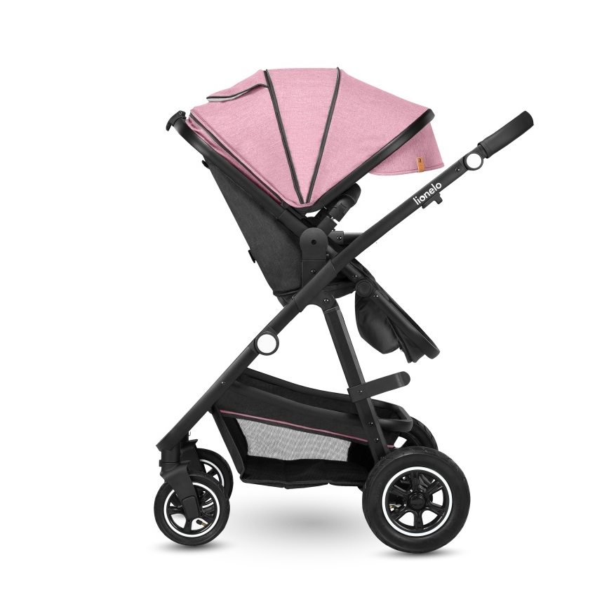 Lionelo - Cochecito combinado 2 en 1 AMBER Pink Rose
