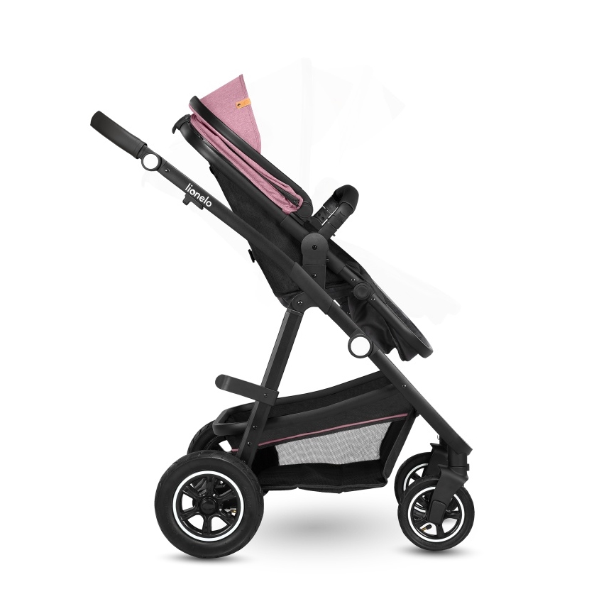 Lionelo - Cochecito combinado 2 en 1 AMBER Pink Rose
