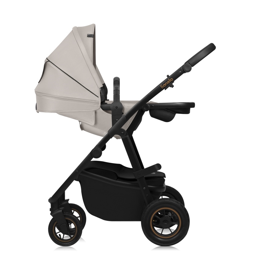 Lionelo - Cochecito combinado 2 en 1 AMBER PLUS Beige Arena