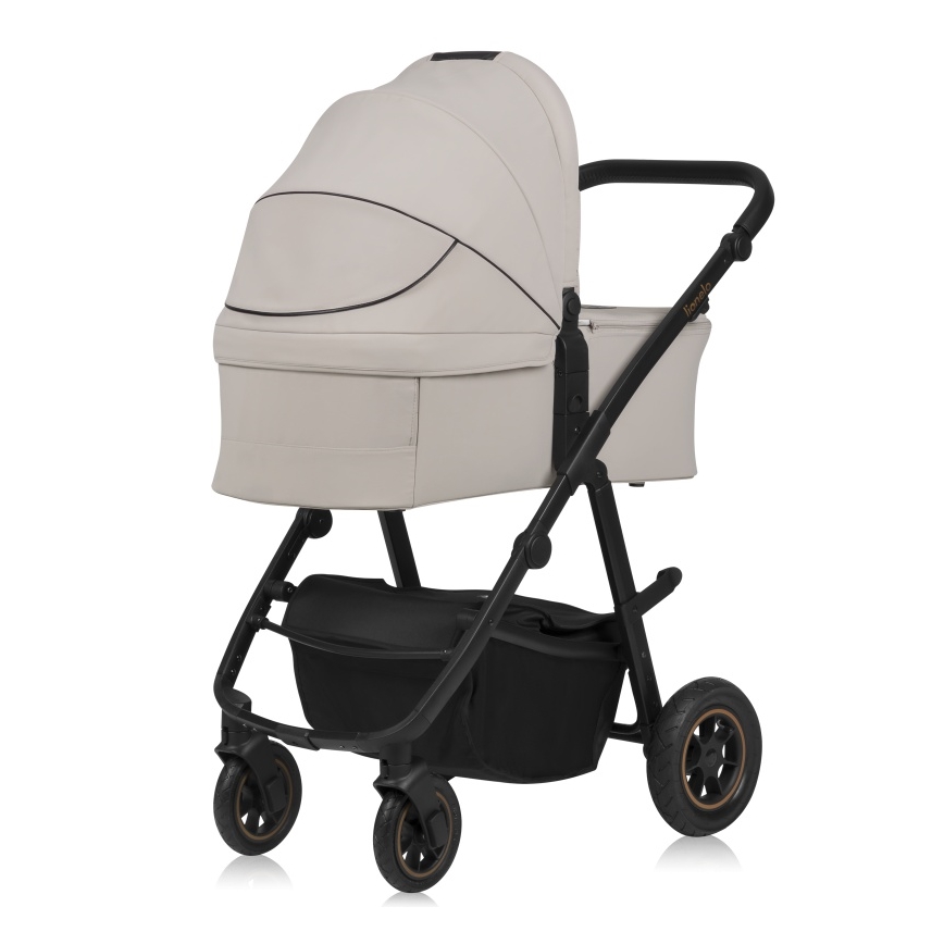 Lionelo - Cochecito combinado 2 en 1 AMBER PLUS Beige Arena