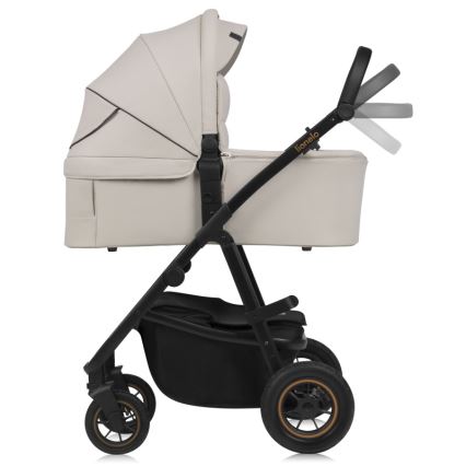 Lionelo - Cochecito combinado 2 en 1 AMBER PLUS Beige Arena