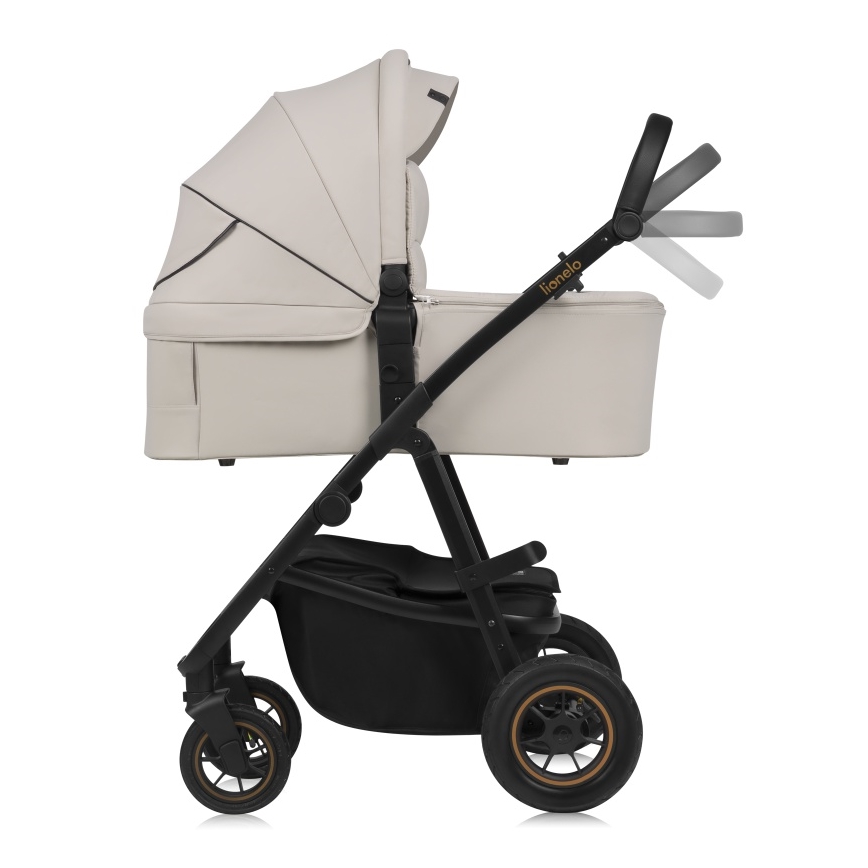 Lionelo - Cochecito combinado 2 en 1 AMBER PLUS Beige Arena