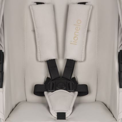 Lionelo - Cochecito combinado 2 en 1 AMBER PLUS Beige Arena