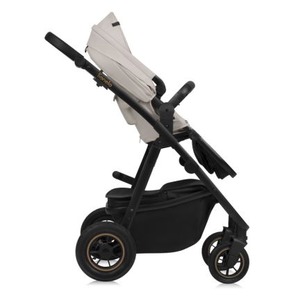 Lionelo - Cochecito combinado 2 en 1 AMBER PLUS Beige Arena
