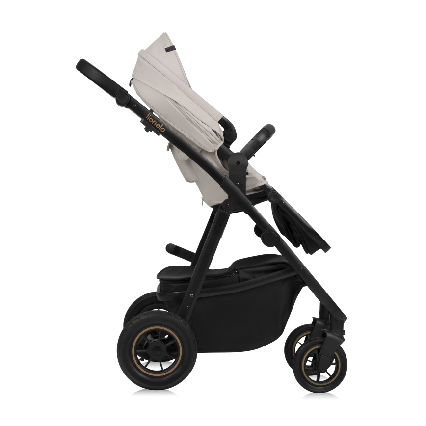 Lionelo - Cochecito combinado 2 en 1 AMBER PLUS Beige Arena