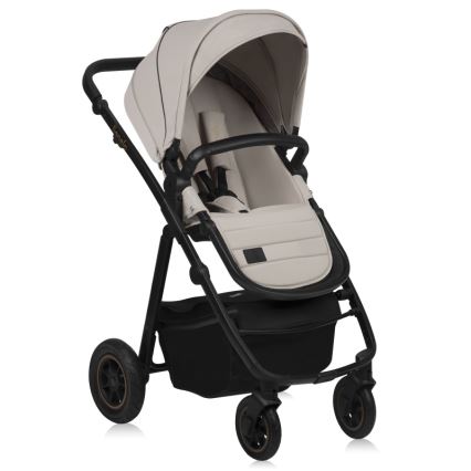 Lionelo - Cochecito combinado 2 en 1 AMBER PLUS Beige Arena