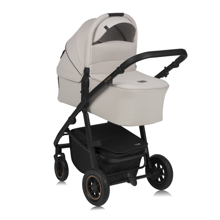 Lionelo - Cochecito combinado 2 en 1 AMBER PLUS Beige Arena