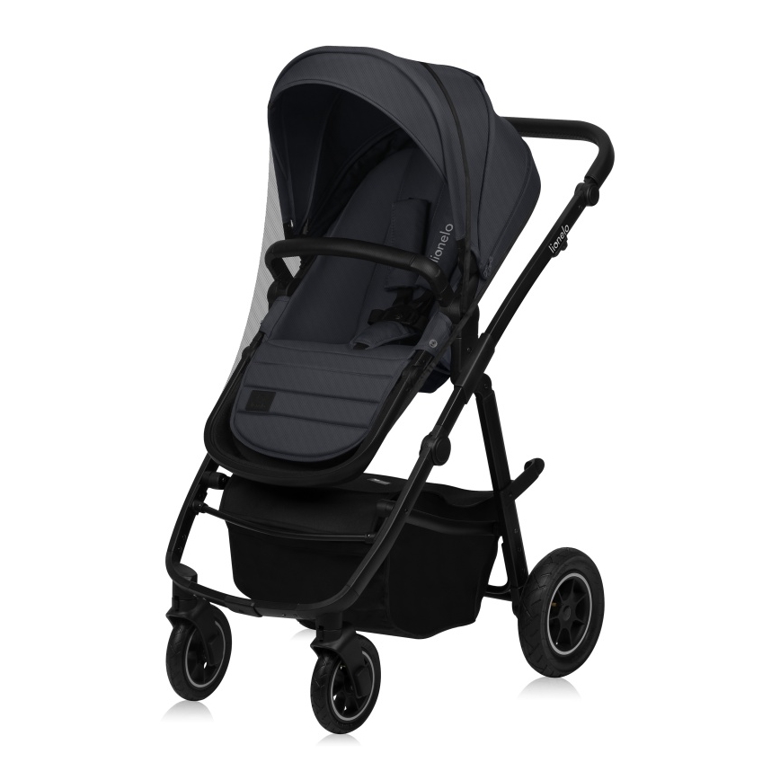 Lionelo - Cochecito combinado 2 en 1 AMBER PLUS Gris grafito
