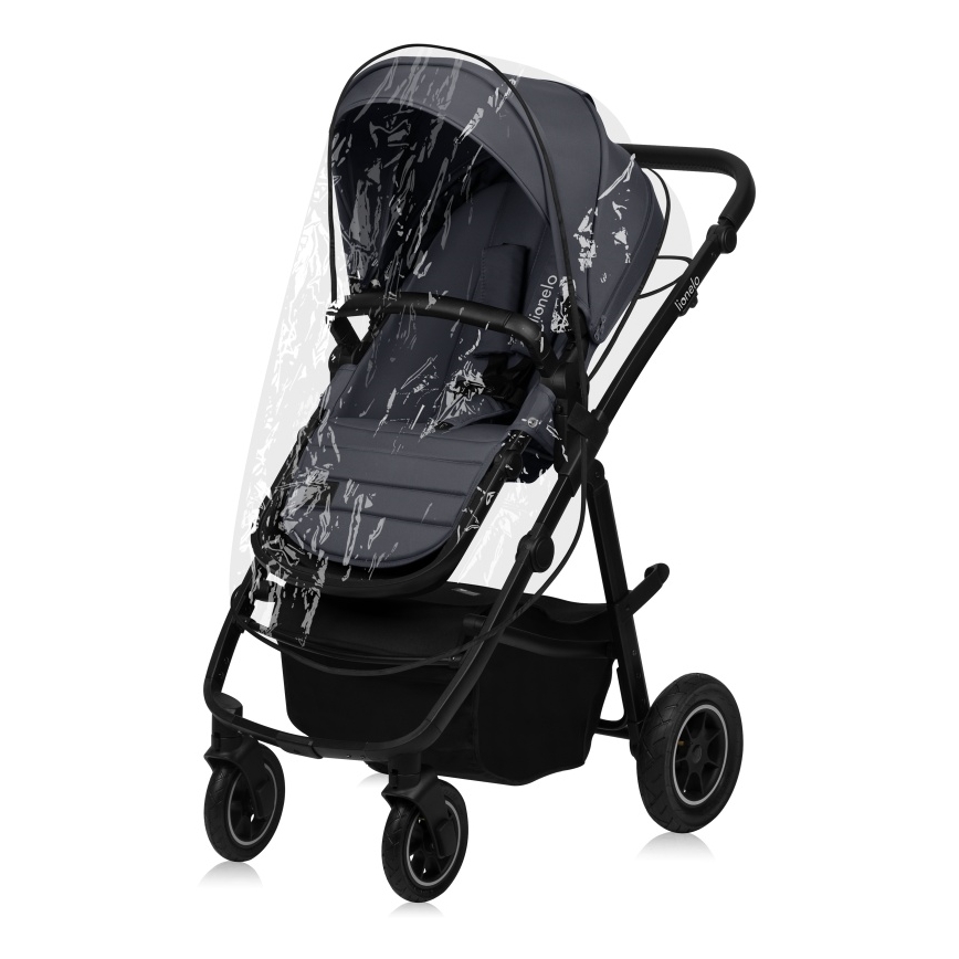 Lionelo - Cochecito combinado 2 en 1 AMBER PLUS Gris grafito